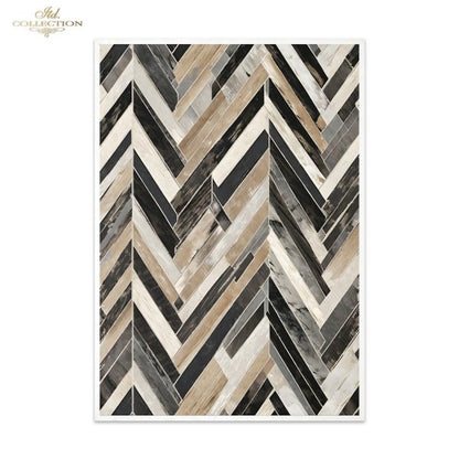 Special Order - ITD Collection Rice Paper 3 Sheet Set - Black and White Series II