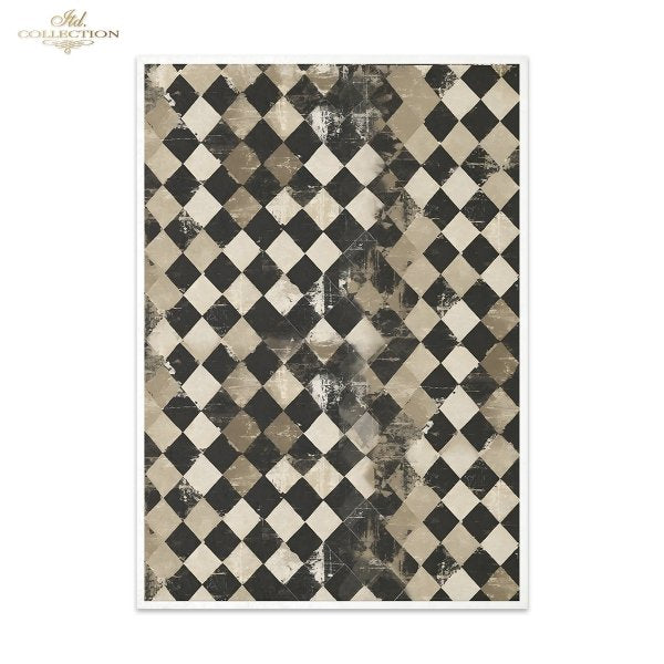 Special Order - ITD Collection Rice Paper 3 Sheet Set - Black and White Series II