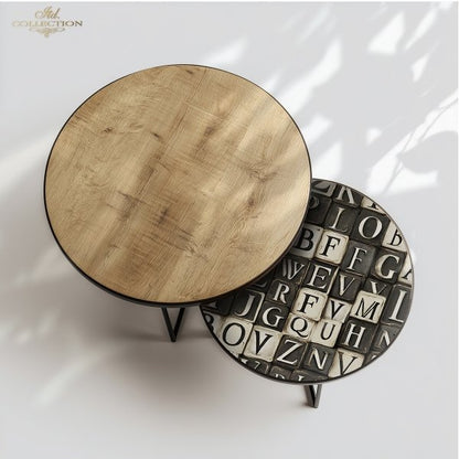 Special Order - ITD Collection Rice Paper 4 Sheet Set - Black and White Series III