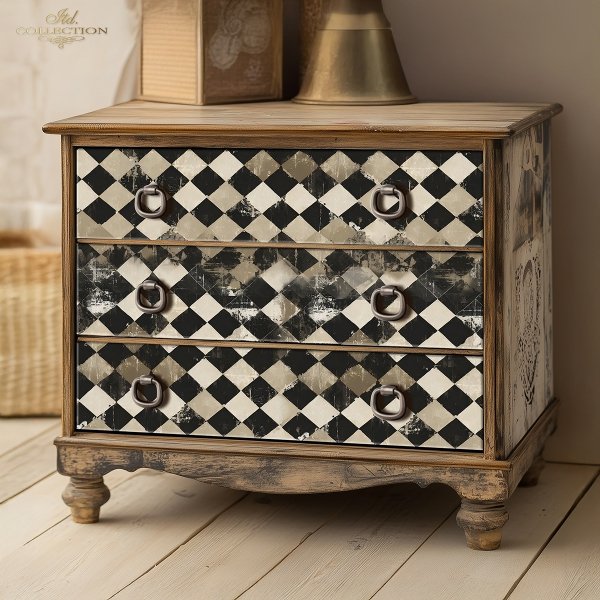 Special Order - ITD Collection Rice Paper 4 Sheet Set - Black and White Series IV