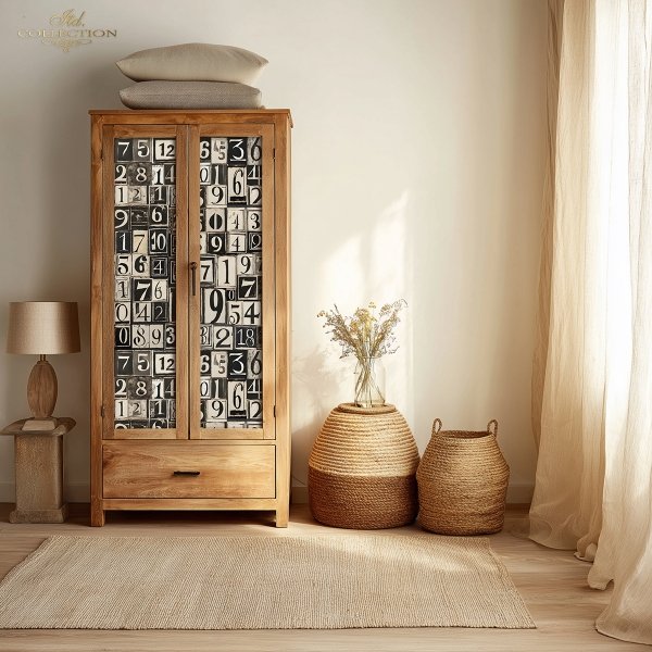 Special Order - ITD Collection Rice Paper 4 Sheet Set - Black and White Series VI