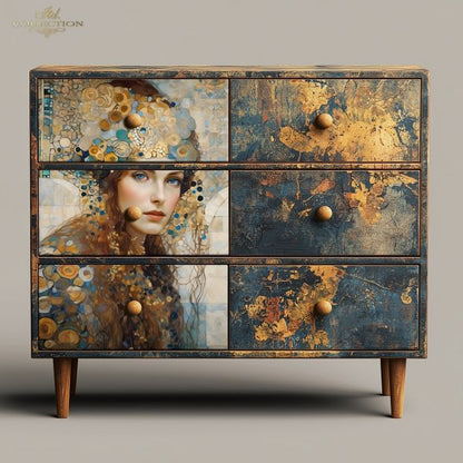 Special Order - ITD Collection Rice Paper 4 Sheet Set - Inspired by Klimt Series I