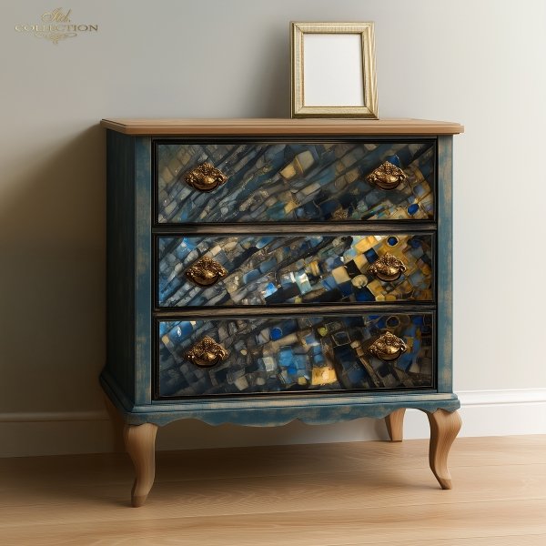 Special Order - ITD Collection Rice Paper 4 Sheet Set - Inspired by Klimt Series V