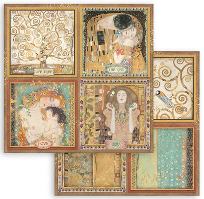 Stamperia 12" Scrapbook Paper Pad - Klimt