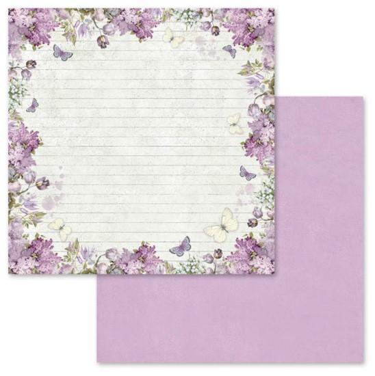 Stamperia Double-Sided Paper Pad 12X12 10/Pkg Lilac, 10 Designs/1 Each 