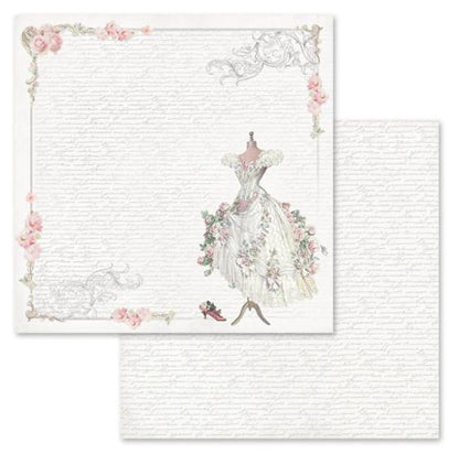 Stamperia 12" Scrapbook Paper Pad - Wedding