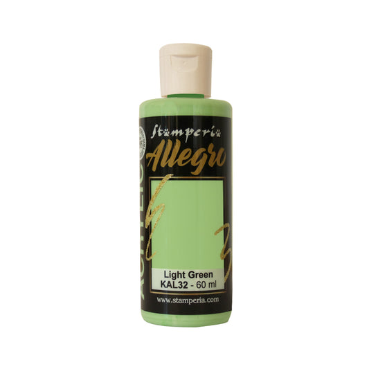 Stamperia Allegro Paint 60 ml - Light Green