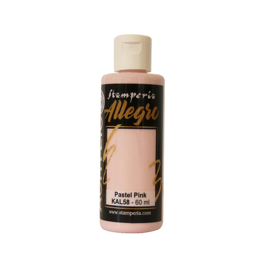 Stamperia Allegro Paint 60 ml - Pastel Pink