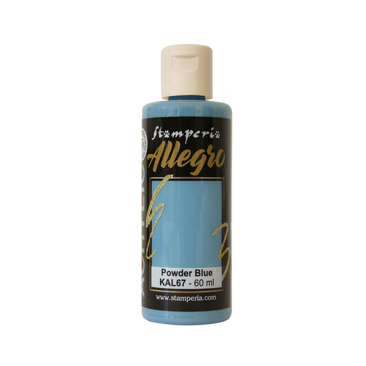 Stamperia Allegro Paint 60 ml - Powder Blue