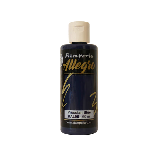 Stamperia Allegro Paint 60 ml - Prussian Blue