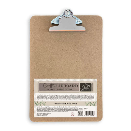 Stamperia Create Happiness Crafty Clipboard 6"x9"