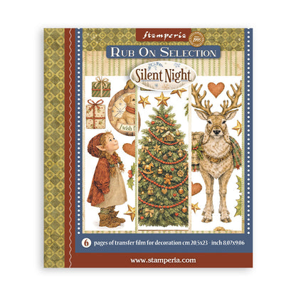 Stamperia Rub On Selection - Silent Night