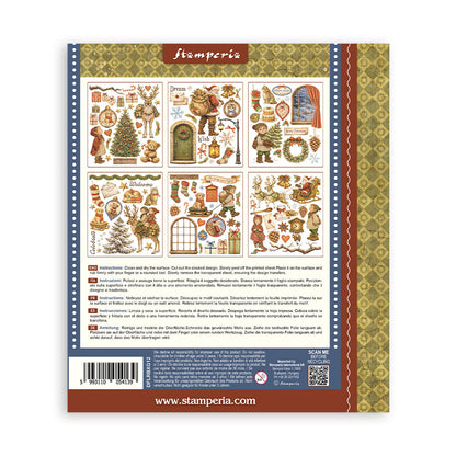Stamperia Rub On Selection - Silent Night