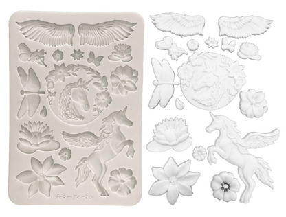 Stamperia Silicon Mould A5 - Wonderland