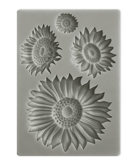 Stamperia Silicon Mould A6 - Sunflowers