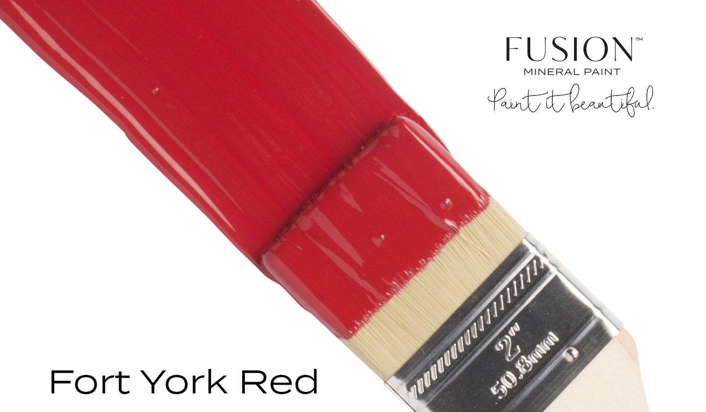 Fusion Mineral Paint - Fort York Red