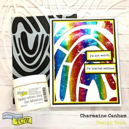 TCW The Crafters Workshop Tacky When Dry Medium