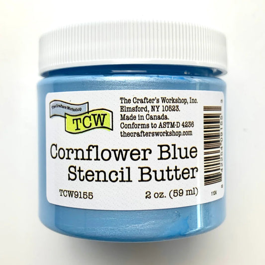 TCW The Crafters Workshop Stencil Butter - Cornflower Blue