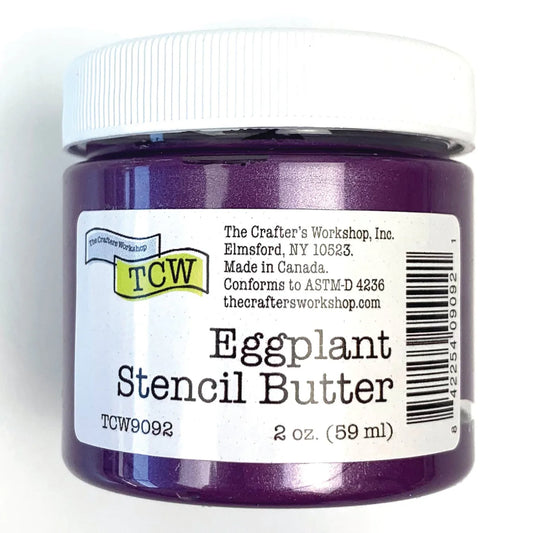 TCW The Crafters Workshop Stencil Butter - Eggplant