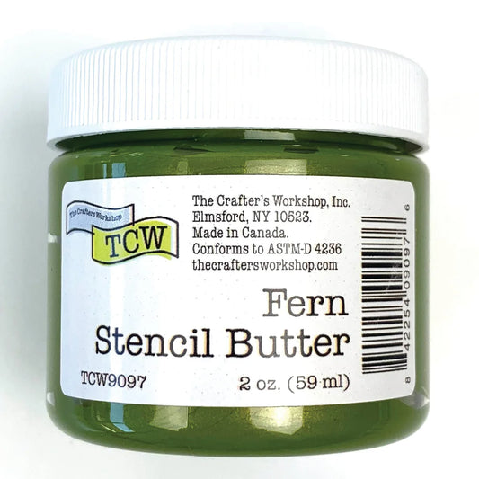 TCW The Crafters Workshop Stencil Butter - Fern