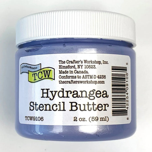 TCW The Crafters Workshop Stencil Butter - Hydrangea