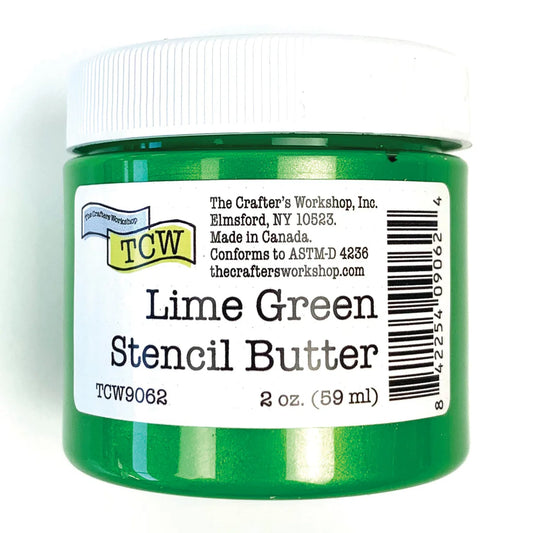 TCW The Crafters Workshop Stencil Butter - Lime Green