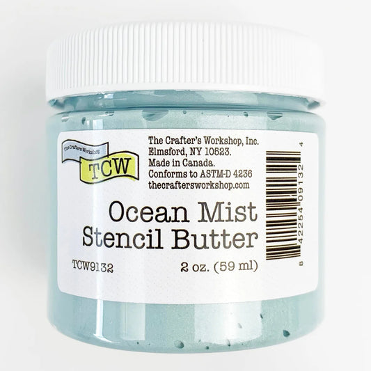 TCW The Crafters Workshop Stencil Butter - Ocean Mist
