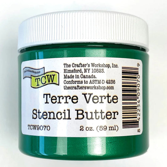 TCW The Crafters Workshop Stencil Butter - Terre Verte