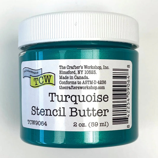 TCW The Crafters Workshop Stencil Butter - Turquoise