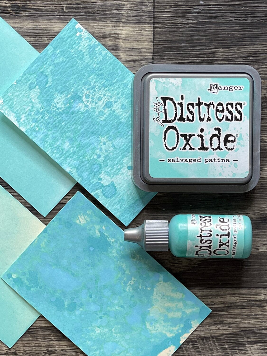Ranger Distress Oxides Ink Pad - Salvaged Patina