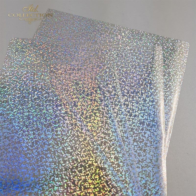 Termoton Metallic Foil Pack of 5 - Glitter Silver