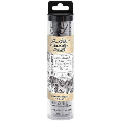 Tim Holtz Idea-Ology Collage Paper - Entemology