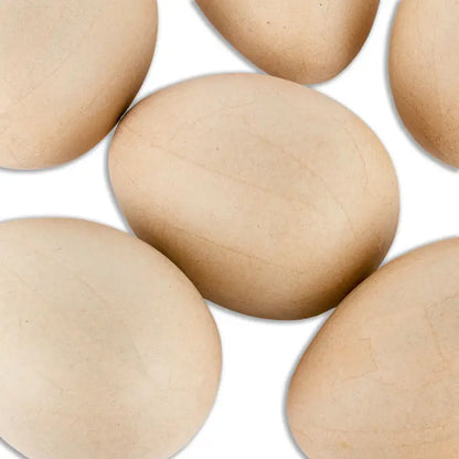 Unfinished Paper Mache Egg - 6" x 4"