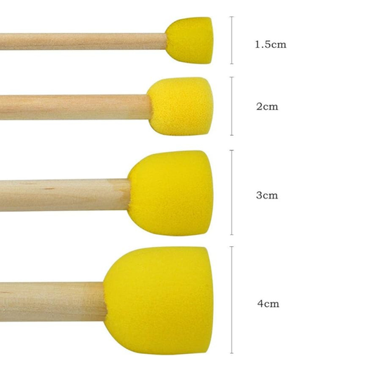 Set of 4 Sponge Pouncers