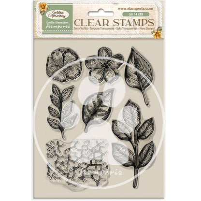 Stamperia Clear Acrylic Stamp 14x18 cm - Golden Harmony