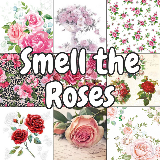 Decoupage Napkin Value Bundle - Smell the Roses