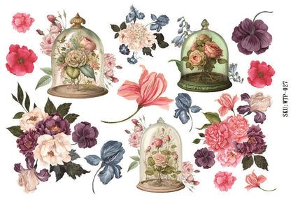 Wet Transfers A4- Cloches