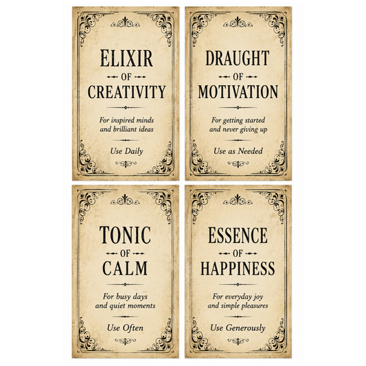 Wet Transfers A4- Elixir Labels