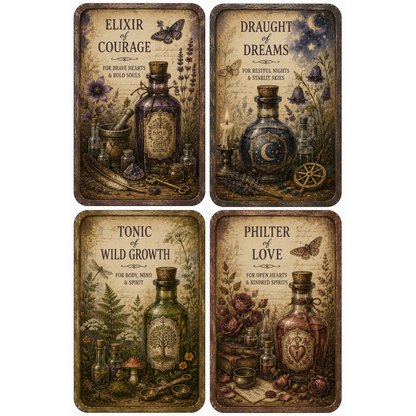 Wet Transfers A4- Potions