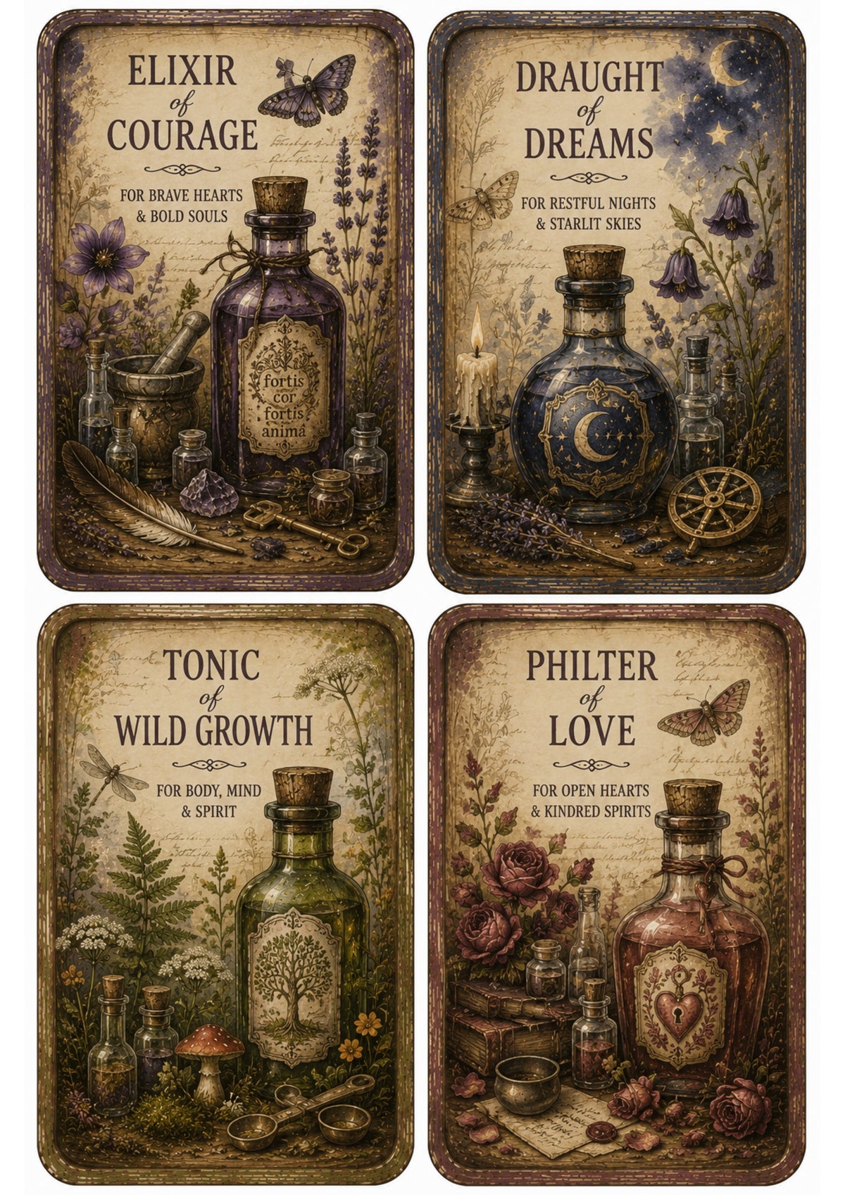 Wet Transfers A4- Potions