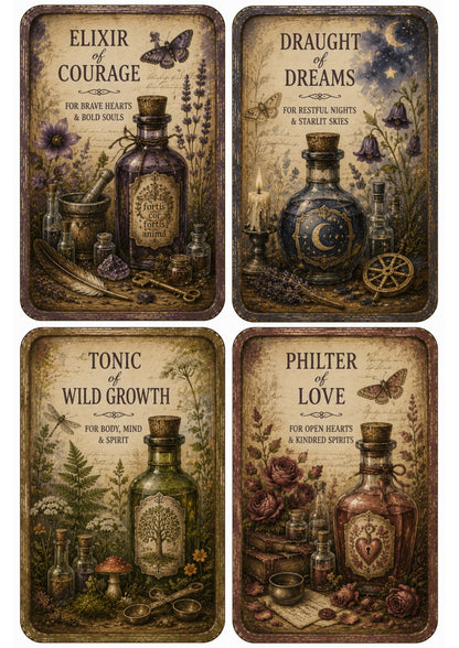 Wet Transfers A4- Potions