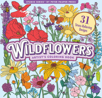 Wildflowers Artist's Coloring Book