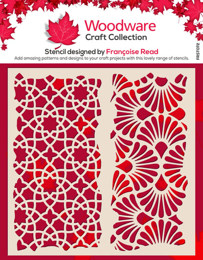 Woodware Craft Collection Stencil - Arabesque