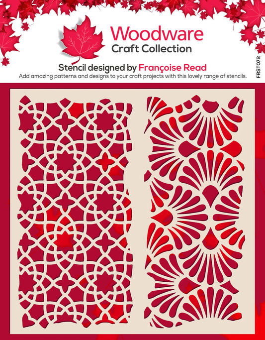 Woodware Craft Collection Stencil - Arabesque