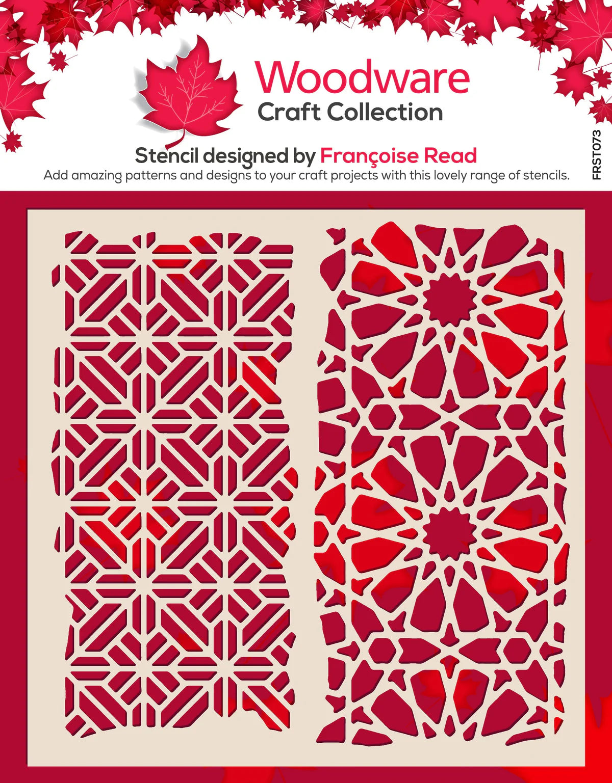 Woodware Craft Collection Stencil - Arabian