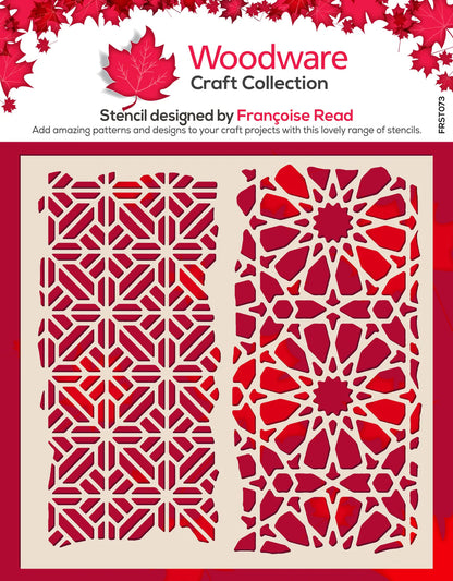 Woodware Craft Collection Stencil - Arabian