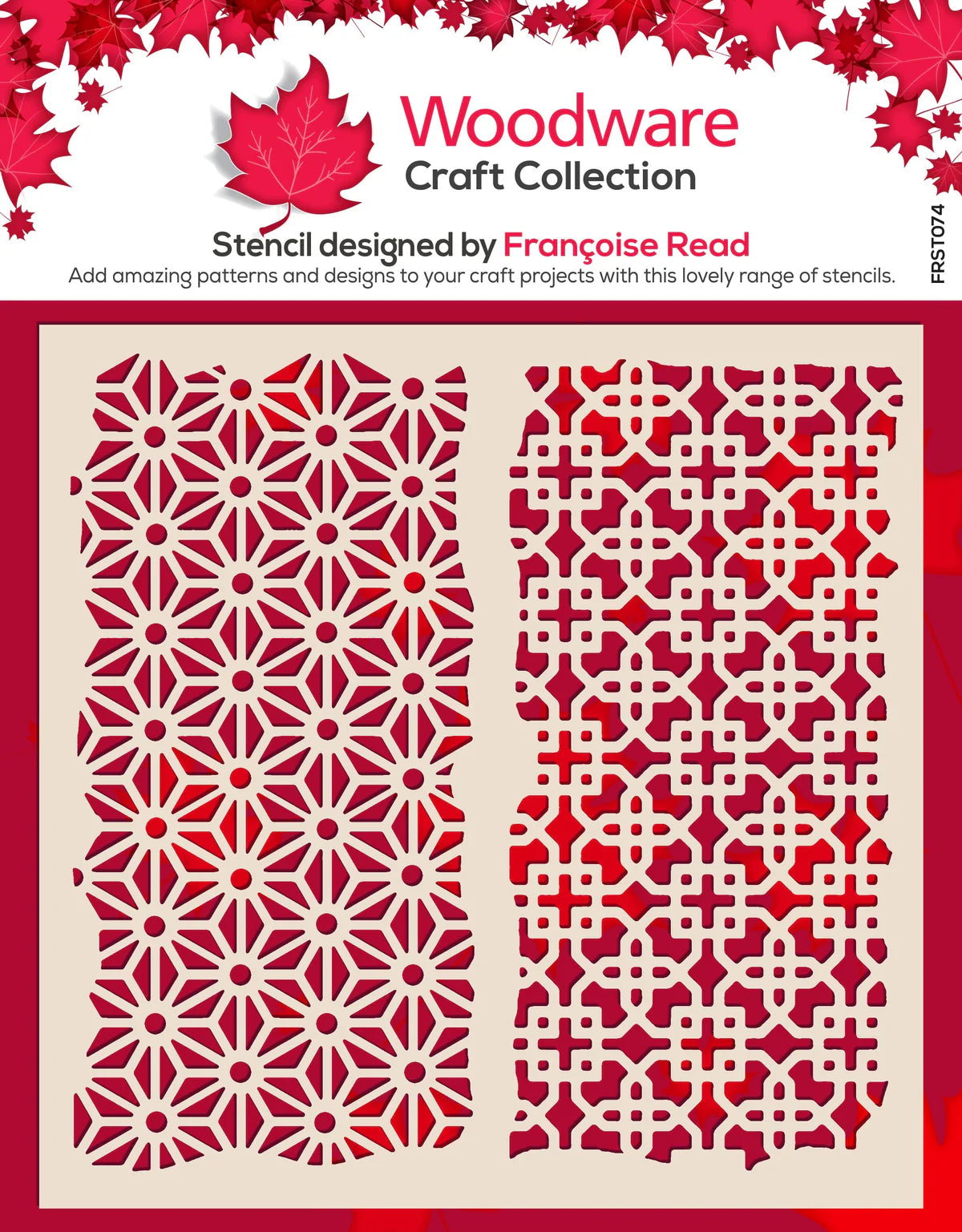 Woodware Craft Collection Stencil - Garden Screen