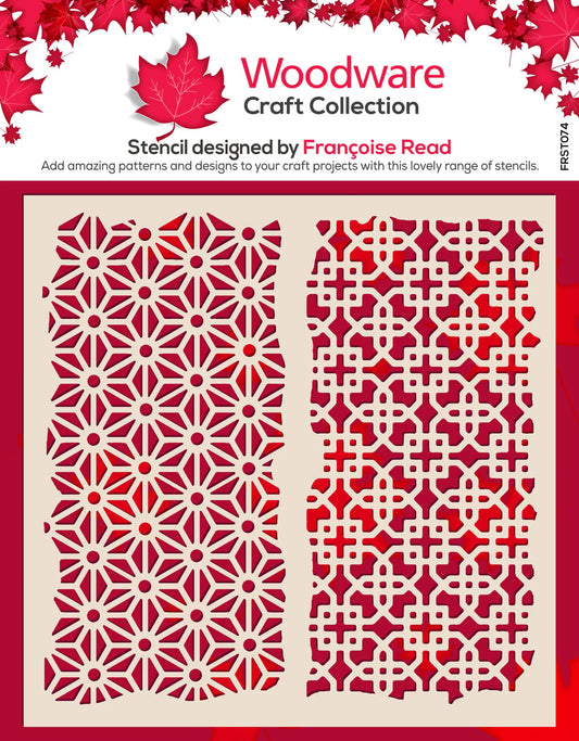 Woodware Craft Collection Stencil - Garden Screen