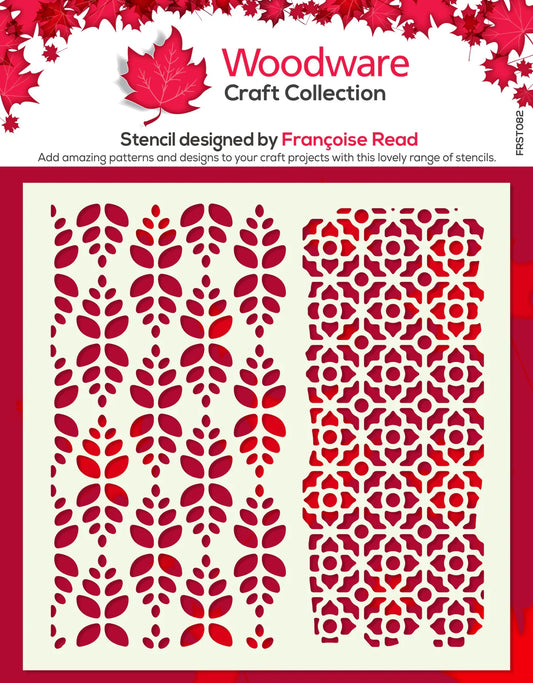 Woodware Craft Collection Stencil - Medina
