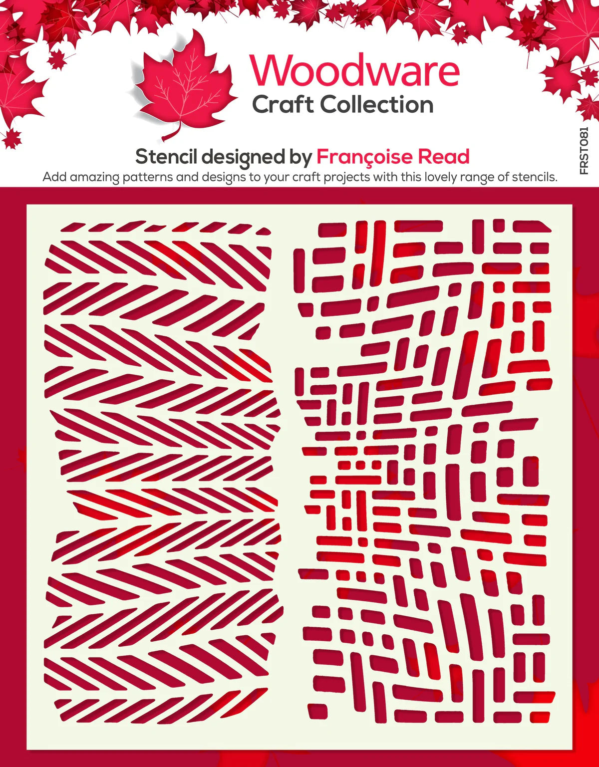 Woodware Craft Collection Stencil - Pampa